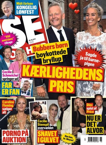 SE og HOR – 07 september 2022 Cover