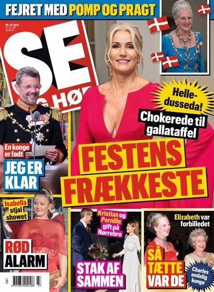 SE og HOR – 14 september 2022 Cover