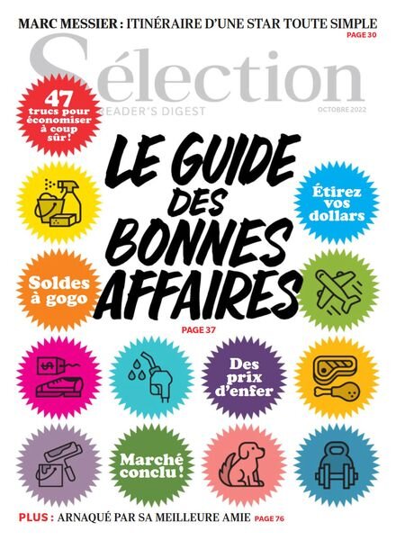 Selection du Reader’s Digest Canada – octobre 2022 Cover