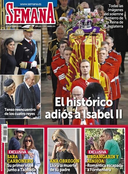Semana Espana – 28 septiembre 2022 Cover
