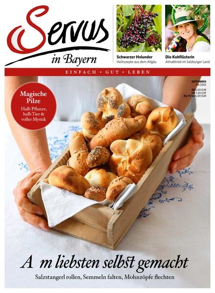 Servus in Bayern – September 2022 Cover