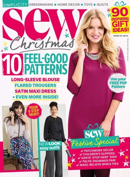 Sew – Issue 168 – November 2022 Cover