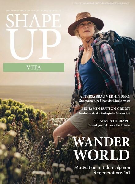 shape UP Vita – September 2022 Cover