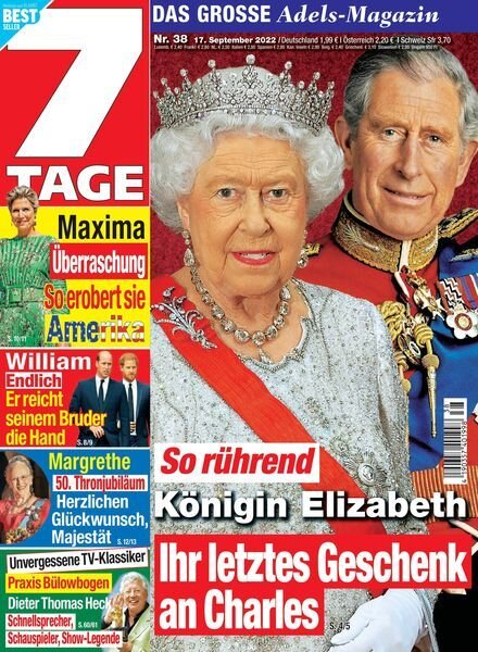 Sieben Tage – 17 September 2022 Cover