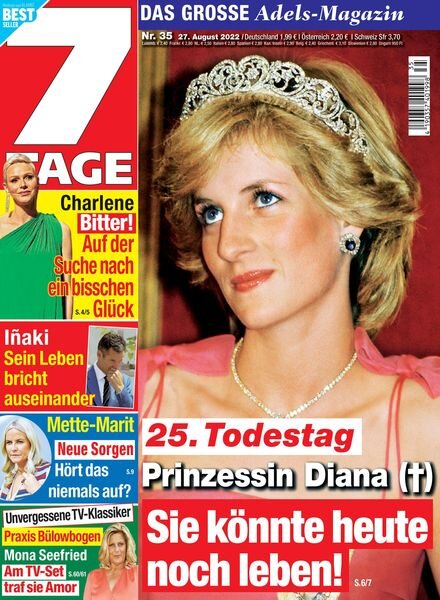 Sieben Tage – 27 August 2022 Cover