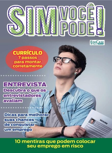 Sim voce pode! – agosto 2022 Cover