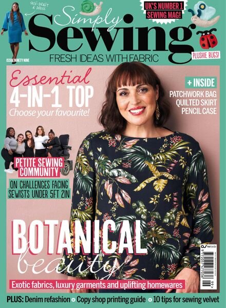 Simply Sewing – September 2022 Cover
