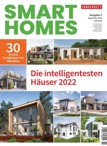smart homes – 09 September 2022 Cover