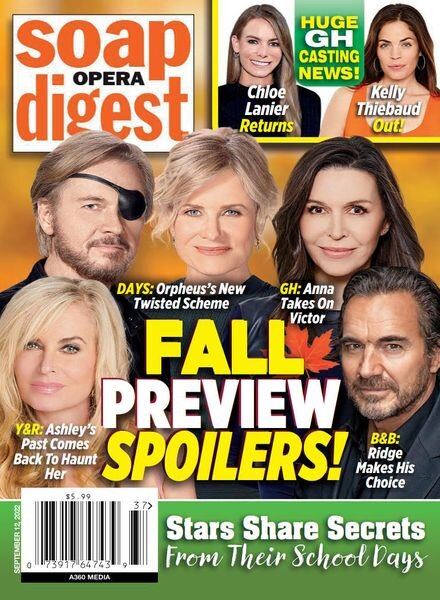 Soap Opera Digest – September 12 2022 Cover