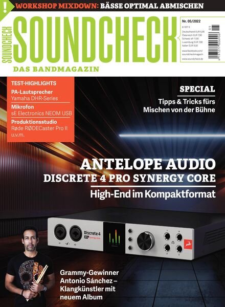 SOUNDCHECK – September 2022 Cover
