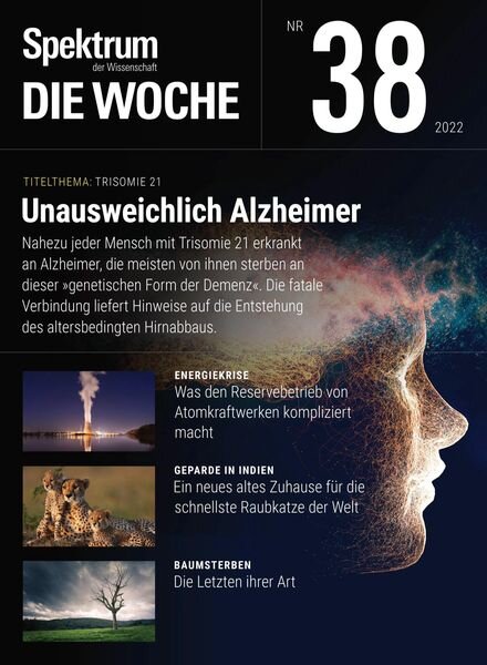 Spektrum – Die Woche – 22 September 2022 Cover