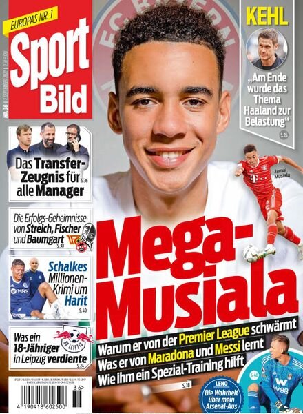 Sport Bild – 07 September 2022 Cover