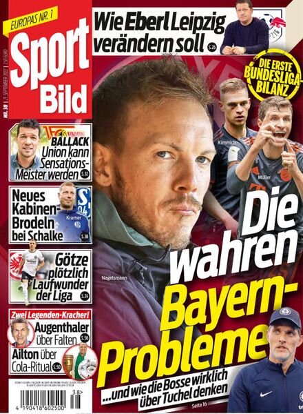 Sport Bild – 21 September 2022 Cover