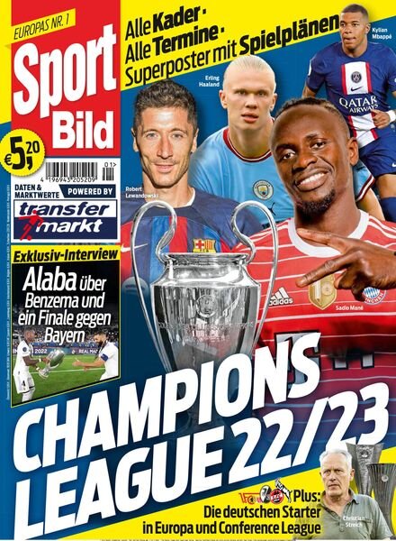 Sport Bild Sonderheft – 02 September 2022 Cover