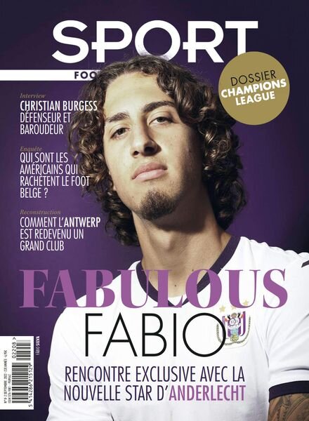 Sport Foot Magazine – 2 Septembre 2022 Cover