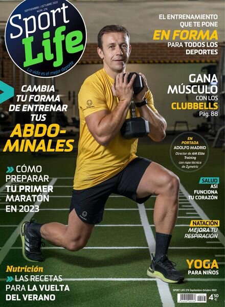 Sport Life Espana – septiembre 2022 Cover