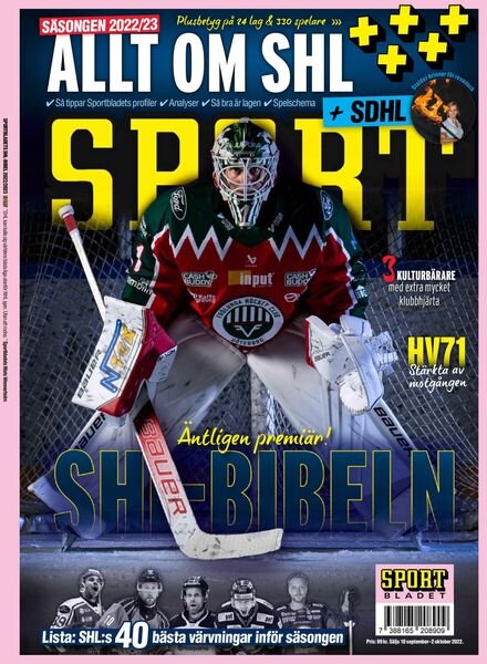 Sportbiblar – 10 september 2022 Cover