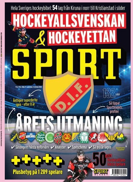 Sportbiblar – 21 september 2022 Cover