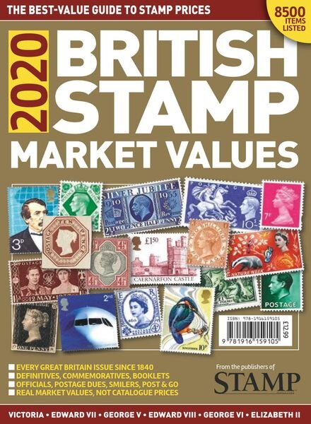 Stamp Magazine – British Stamp Market Values 2020 Cover