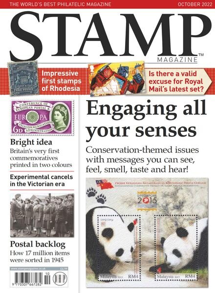 Stamp Magazine – October 2022 Cover