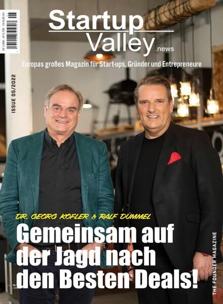 StartupValley – September 2022 Cover