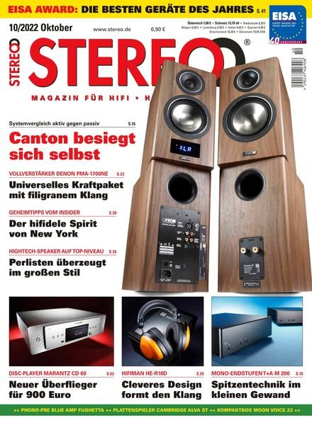 STEREO – Oktober 2022 Cover