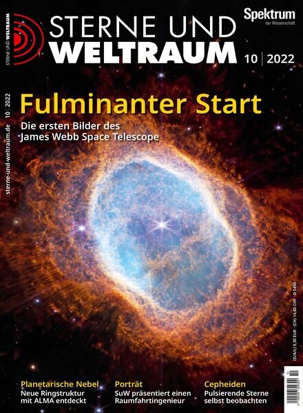 Sterne und Weltraum – 09 September 2022 Cover