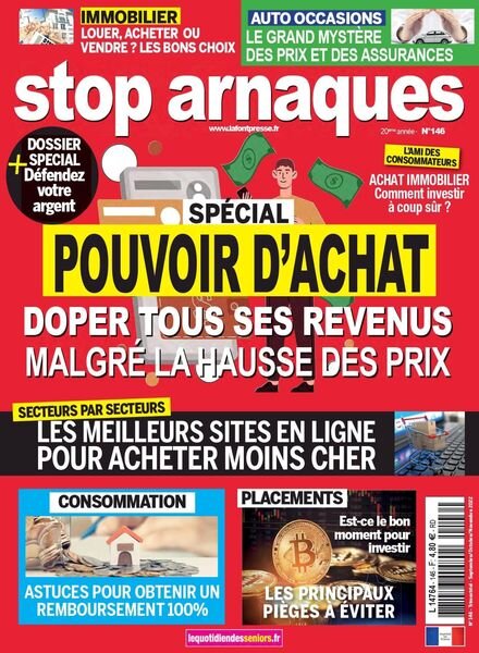 Stop arnaques – 01 aout 2022 Cover