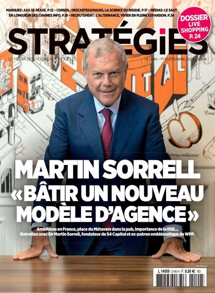Strategies – 1er Septembre 2022 Cover