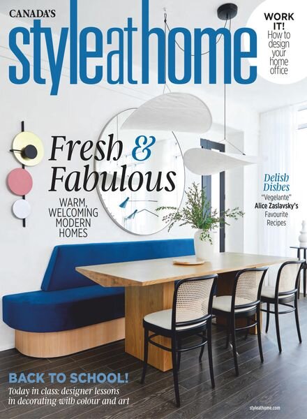Style at Home Canada – September 2022 Cover