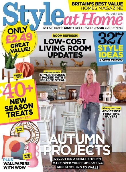 Style at Home UK – October 2022 Cover