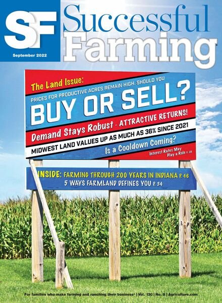 Successful Farming – September 2022 Cover