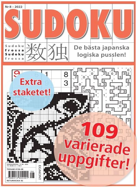 Sudoku Frossa – 15 september 2022 Cover