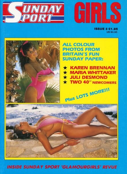 Sunday Sport Girls – Number 03 Cover