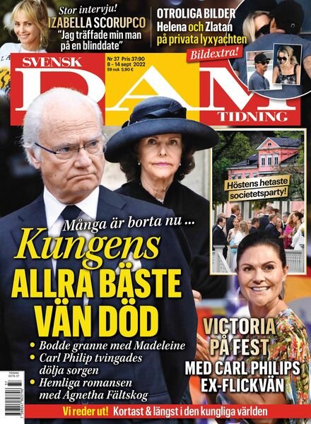 Svensk Damtidning – 07 september 2022 Cover