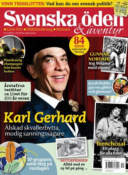 Svenska Oden & Aventyr – augusti 2022 Cover