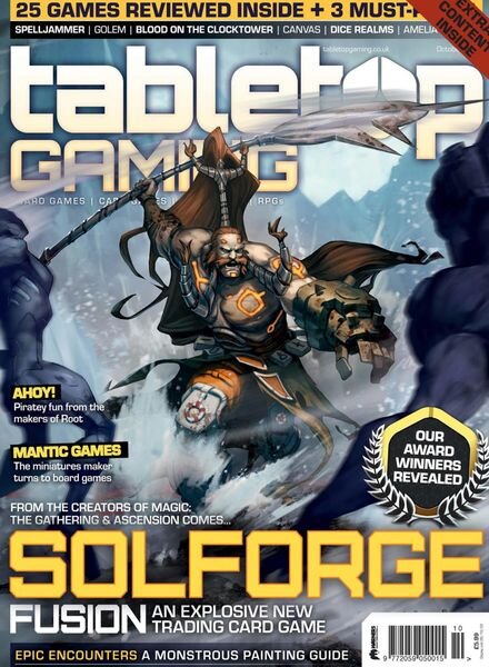 Tabletop Gaming – Issue 71 – October 2022 Cover
