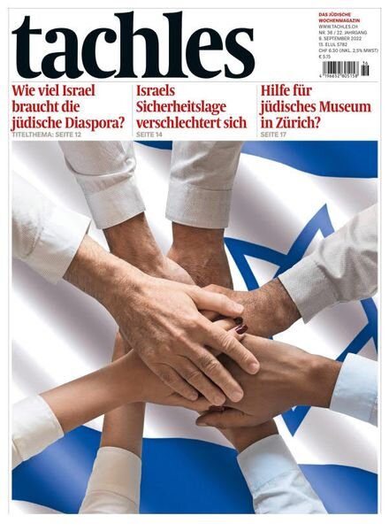 tachles – 09 September 2022 Cover