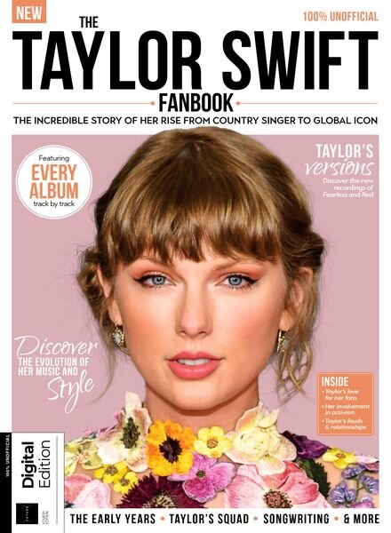 Taylor Swift Fanbook – 4th Edition 2022 Cover