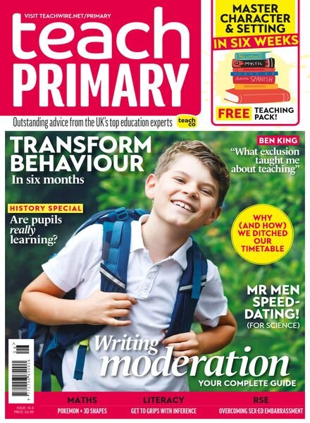 Teach Primary – August-September 2022 Cover