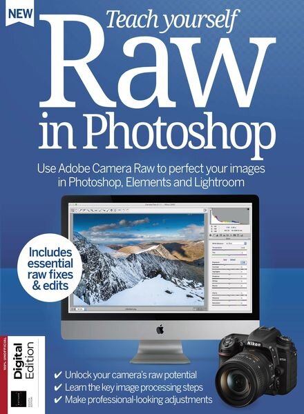 Teach Yourself Raw in Photoshop – August 2022 Cover