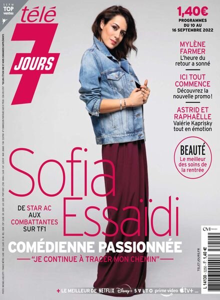 Tele 7 Jours – 10 septembre 2022 Cover