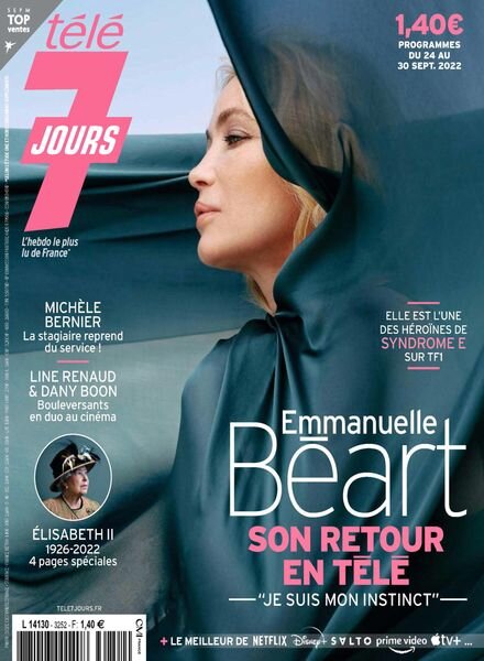 Tele 7 Jours – 24 septembre 2022 Cover