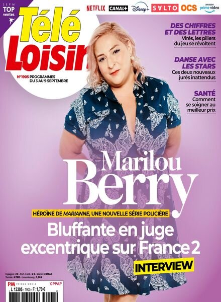 Tele Loisirs – 29 Aout 2022 Cover