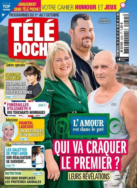 Tele Poche – 26 septembre 2022 Cover