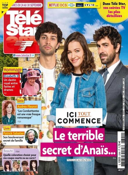 Tele Star – 19 septembre 2022 Cover