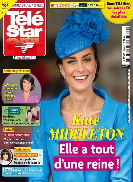 Tele Star – 26 septembre 2022 Cover