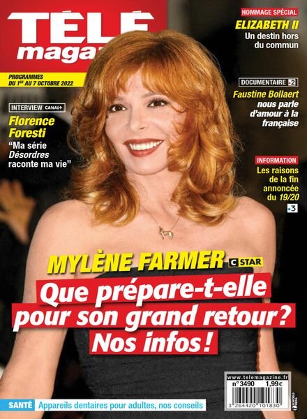 Telemagazine – 1 octobre 2022 Cover