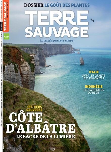 Terre Sauvage – septembre 2022 Cover