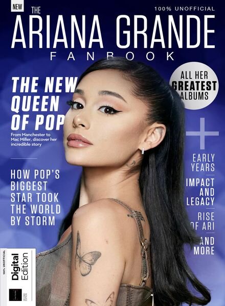 The Ariana Grande Fanbook – 2nd Edition 2022 Cover
